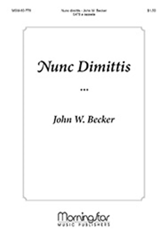 Nunc Dimittis